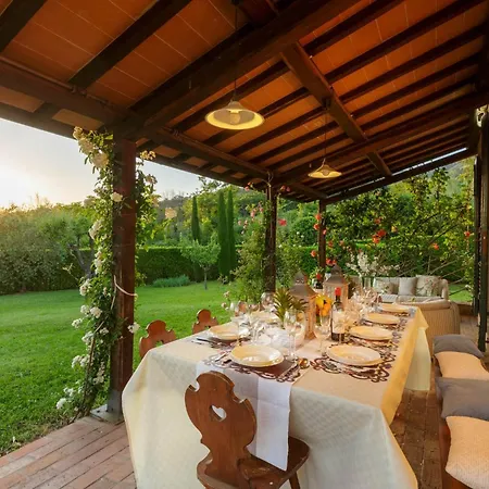 Melograno Farmhouse, Romantic With Private Infinity Pool And Great Views In Lucca Villa Piaggiori